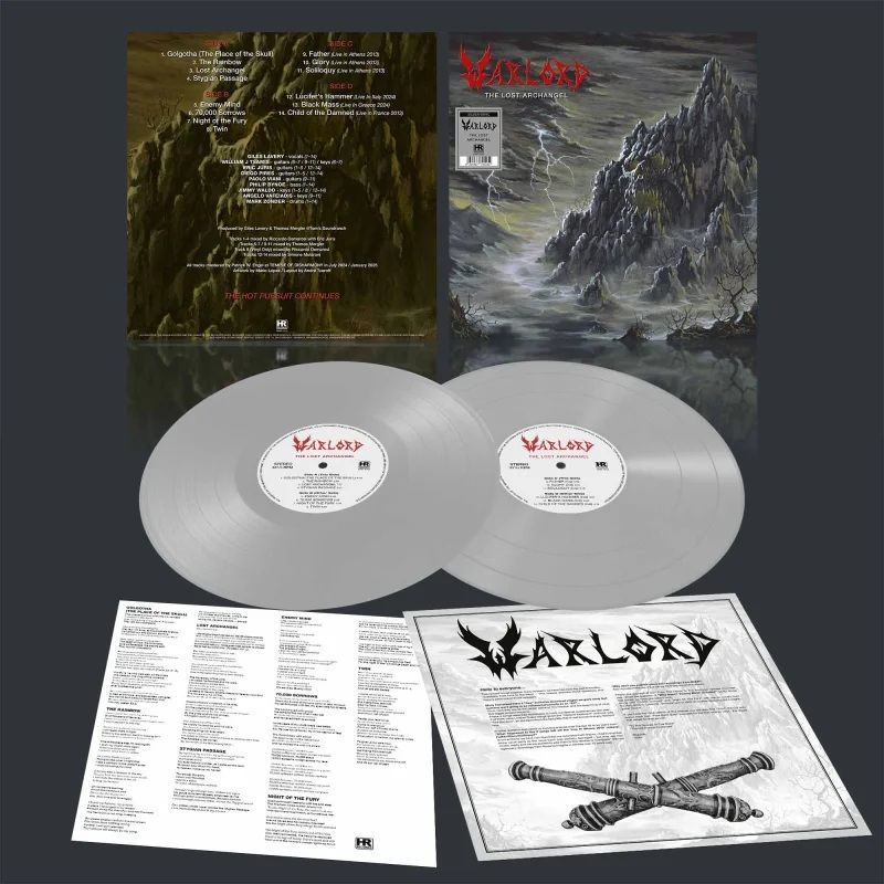 WARLORD: The Lost Archangel 2LP/silver vinyl