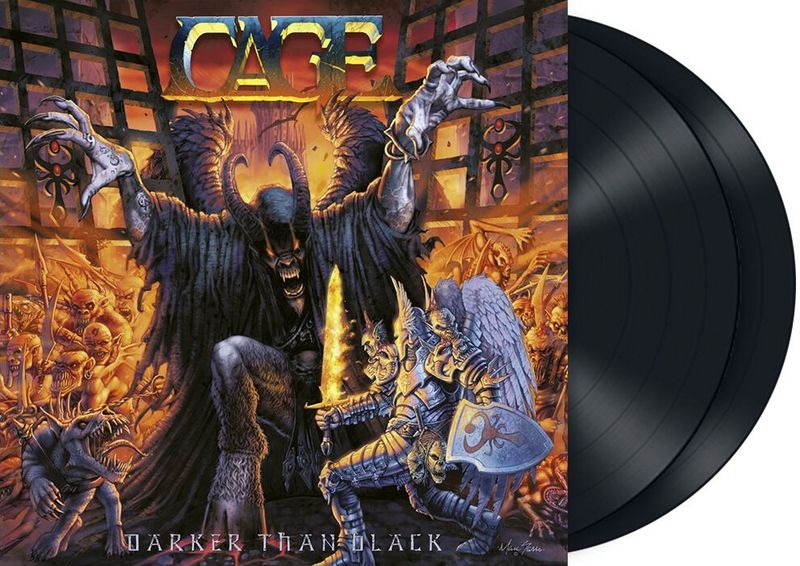 CAGE: Darker Than Black LPx2/black vinyl